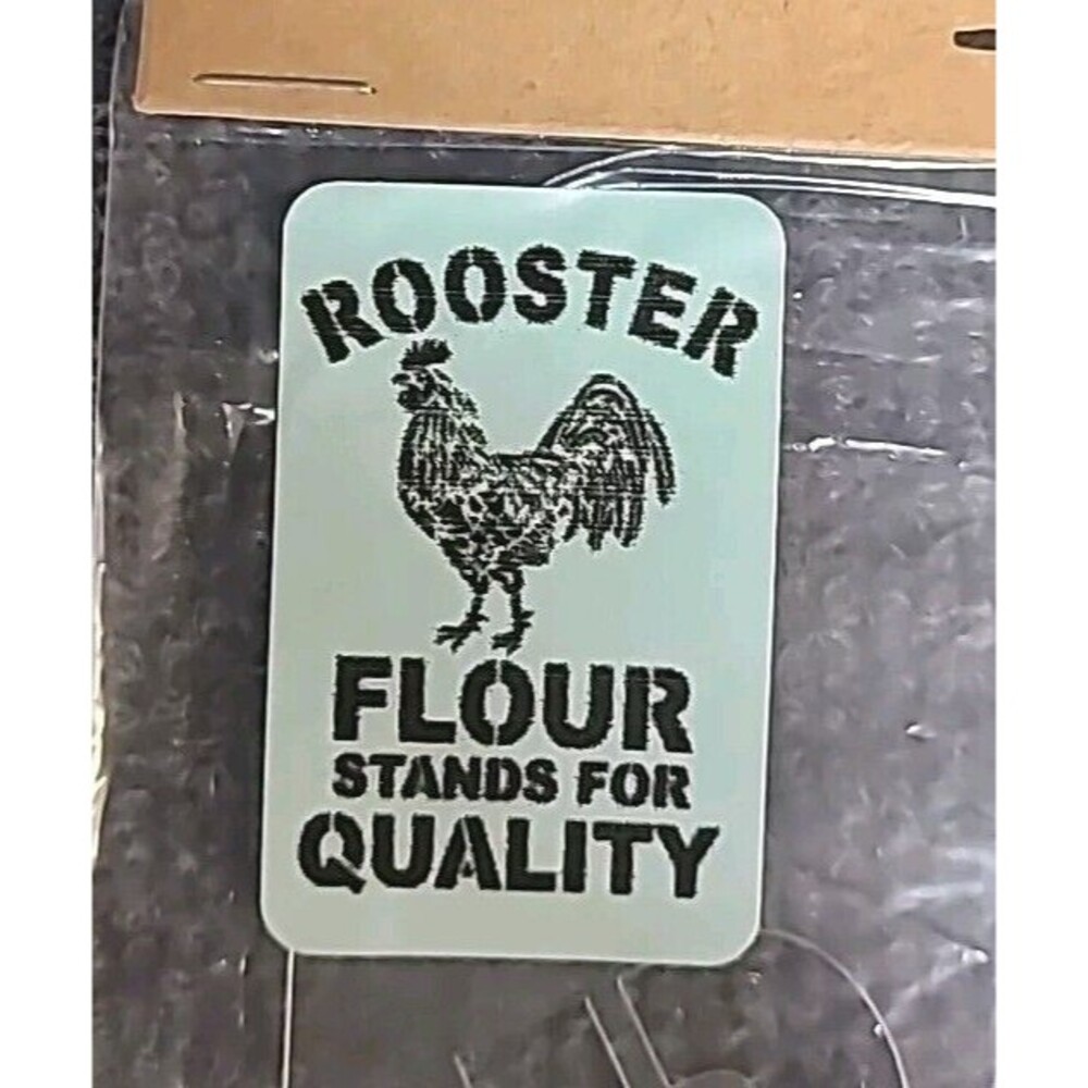 NEW JRV 15mil Reusable Rooster Flour Stencil 17x11 farmhouse Jami Ray Vintage